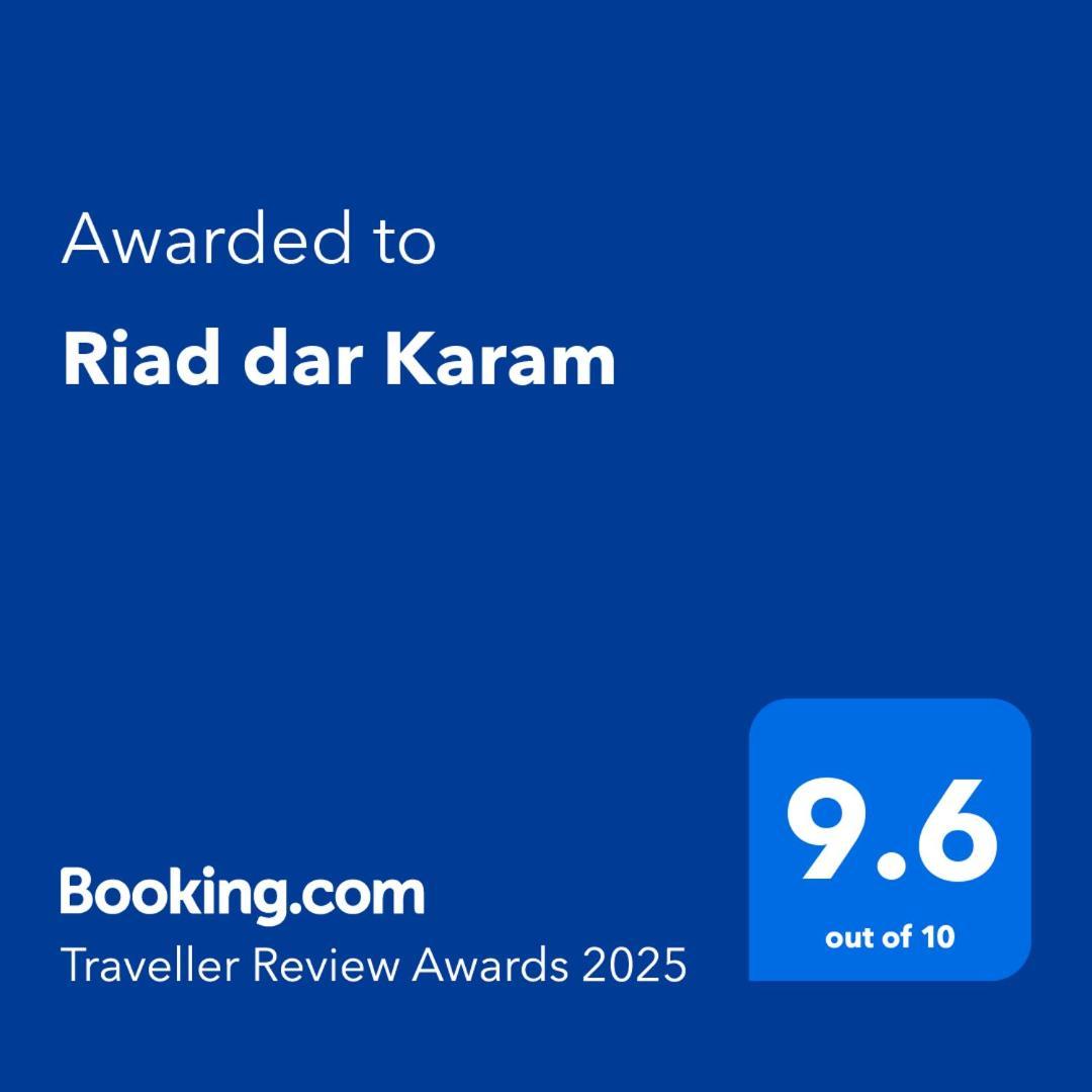 Riad Dar Karam Marrakesh Eksteriør billede
